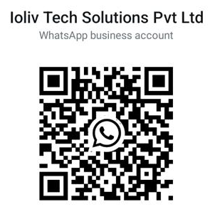 QR code to contact IOLIV on WhatsApp